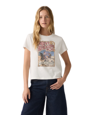 The Levi's® Womens Graphic Boxy T-Shirt in Western Archival Worn By All Cowboys Poster