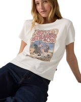 The Levi's® Womens Graphic Boxy T-Shirt in Western Archival Worn By All Cowboys Poster