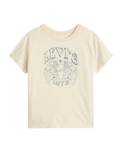 The Levi's® Womens Graphic Boxy T-Shirt in Oatmeal Heather
