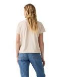 The Levi's® Womens Graphic Boxy T-Shirt in Oatmeal Heather