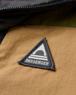 The Passenger Mens Oceanic Insulated Anorak in Faded Black & Khaki