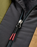 The Passenger Mens Oceanic Insulated Anorak in Faded Black & Khaki