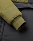 The Passenger Mens Oceanic Insulated Anorak in Faded Black & Khaki
