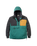 The Passenger Mens Oceanic Insulated Anorak in Faded Black & Deep Ocean