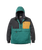 The Passenger Mens Oceanic Insulated Anorak in Faded Black & Deep Ocean