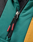 The Passenger Mens Oceanic Insulated Anorak in Faded Black & Deep Ocean