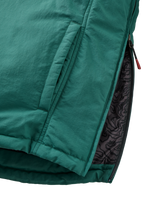 The Passenger Mens Oceanic Insulated Anorak in Faded Black & Deep Ocean