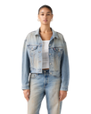 The Levi's® Womens Shrunken 90's Trucker Jacket in Off Roading Trucker