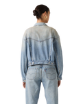 The Levi's® Womens Shrunken 90's Trucker Jacket in Off Roading Trucker