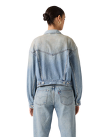 The Levi's® Womens Shrunken 90's Trucker Jacket in Off Roading Trucker