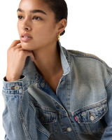 The Levi's® Womens Shrunken 90's Trucker Jacket in Off Roading Trucker