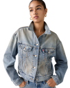 The Levi's® Womens Shrunken 90's Trucker Jacket in Off Roading Trucker