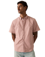 Authentic Button Down Shirt in Woodrose Garment Dye