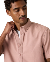 Authentic Button Down Shirt in Woodrose Garment Dye