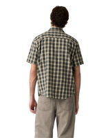 The Levi's® Mens Authentic Button-Down Lightweight Shirt in Xavier Plaid Ponderosa Pine