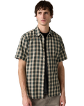 The Levi's® Mens Authentic Button-Down Lightweight Shirt in Xavier Plaid Ponderosa Pine