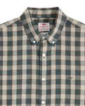 The Levi's® Mens Authentic Button-Down Lightweight Shirt in Xavier Plaid Ponderosa Pine