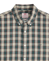 The Levi's® Mens Authentic Button-Down Lightweight Shirt in Xavier Plaid Ponderosa Pine