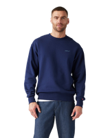 The Levi's® Mens Authentic Crewneck Sweatshirt in Sargasso Sea Garment Dye