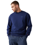 The Levi's® Mens Authentic Crewneck Sweatshirt in Sargasso Sea Garment Dye