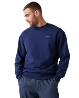 The Levi's® Mens Authentic Crewneck Sweatshirt in Sargasso Sea Garment Dye