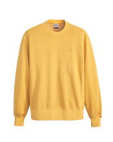 The Levi's® Mens Authentic Crewneck Sweatshirt Sweatshirt in Garment Dye Ochre