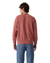 The Levi's® Mens Authentic Sweatshirt in Garment Dye Roan Rouge