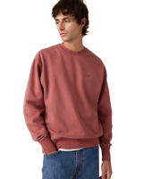 The Levi's® Mens Authentic Sweatshirt in Garment Dye Roan Rouge
