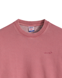 The Levi's® Mens Authentic Sweatshirt in Garment Dye Roan Rouge