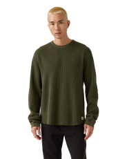 The Levi's® Mens Relaxed Thermal Long Sleeve T-Shirt in Garment Dye Duffel Bag