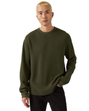 The Levi's® Mens Relaxed Thermal Long Sleeve T-Shirt in Garment Dye Duffel Bag