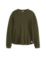 The Levi's® Mens Relaxed Thermal Long Sleeve T-Shirt in Garment Dye Duffel Bag