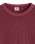Relaxed Thermal Long Sleeve T-Shirt in Garment Dye Oxblood Red