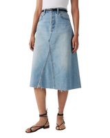 The Levi's® Womens High Rise A Line Decon Skirt in Secret Secret