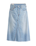 The Levi's® Womens High Rise A Line Decon Skirt in Secret Secret