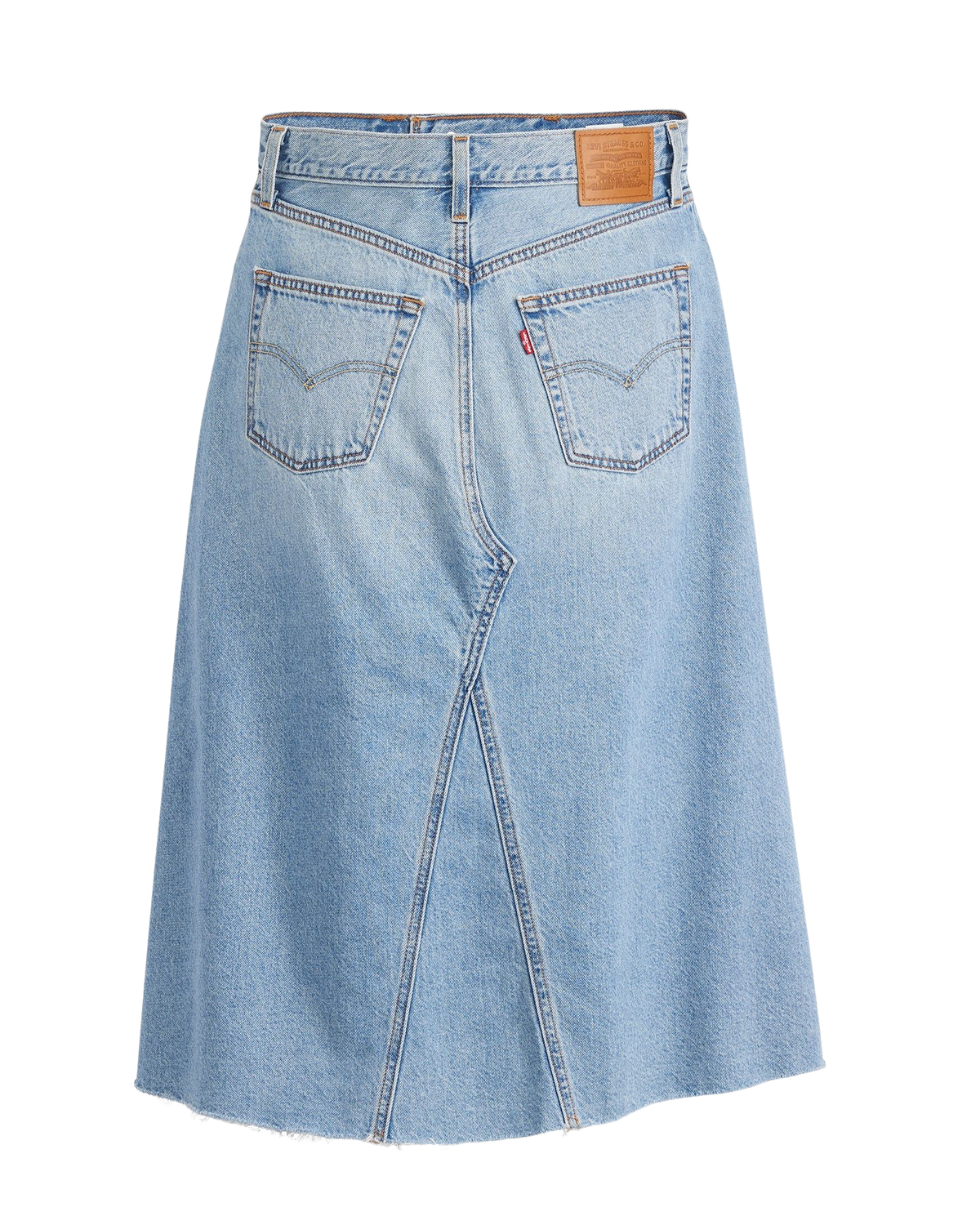 The Levi's® Womens High Rise A Line Decon Skirt in Secret Secret