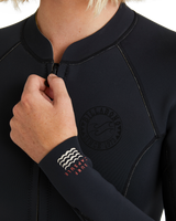 The Billabong Salty Dayz Natural 2/2mm Chest Zip Spring Wetsuit in Black | Available at Anns Cottage