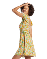 The Billabong Womens Sun Kissed Dress in Palm Green