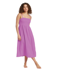 The Billabong Womens Off The Coast Dress in Lush Lilac