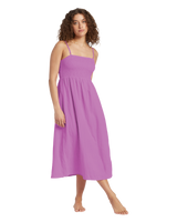 The Billabong Womens Off The Coast Dress in Lush Lilac