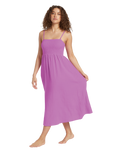 The Billabong Womens Off The Coast Dress in Lush Lilac