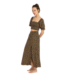 The Billabong Womens Sweet Life Top in Black Sands