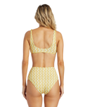 The Billabong Womens Return To Paradise Reversible Bikini Top in Multi