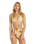 The Billabong Womens Return To Paradise Reversible Bikini Top in Multi