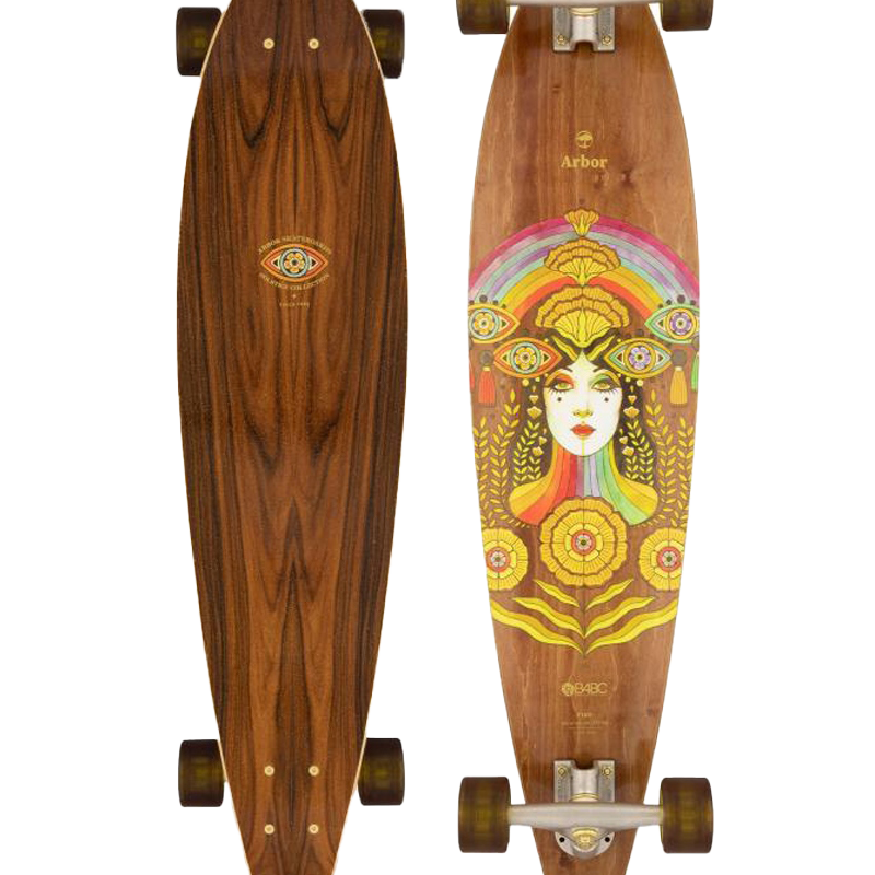 Solstice B4BC Fish 37" Skateboard in Multi
