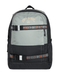 The Billabong Command Stash Backpack in Grey Green