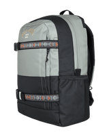The Billabong Command Stash Backpack in Grey Green