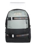 The Billabong Command Stash Backpack in Grey Green