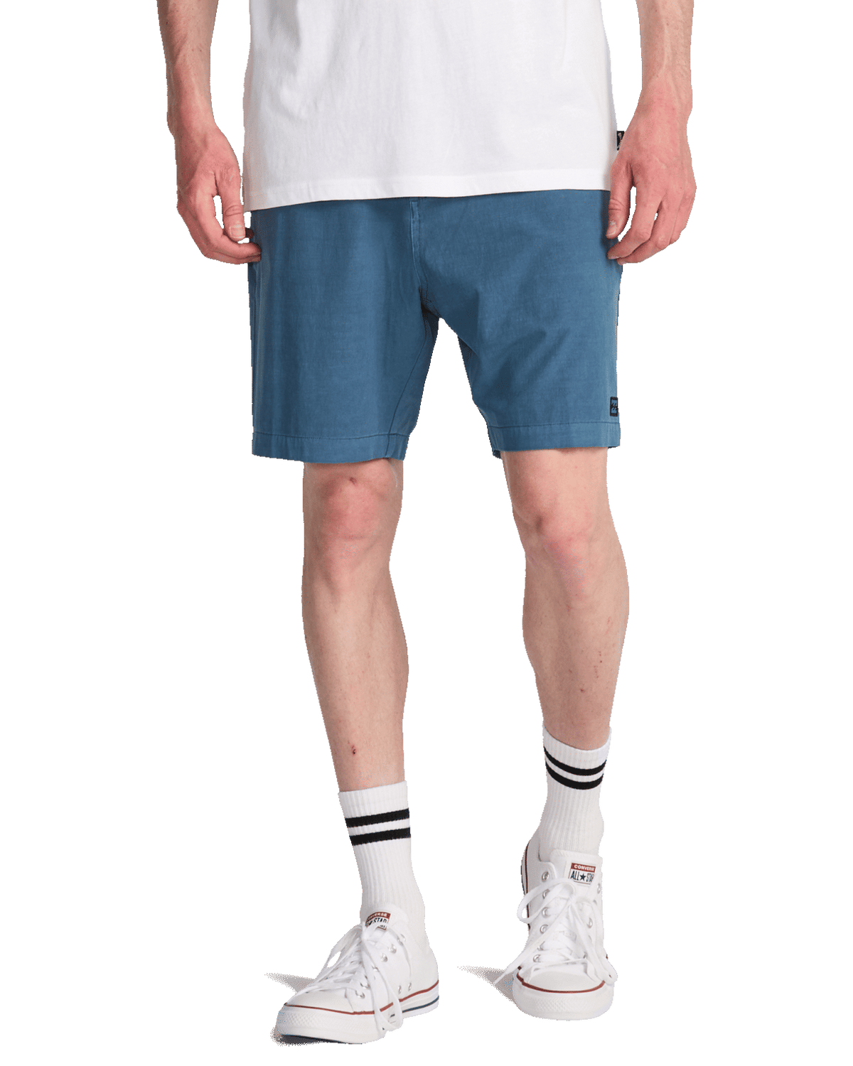 Crossfire Wave Washed Walkshorts in Real Teal