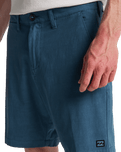 Crossfire Wave Washed Walkshorts in Real Teal